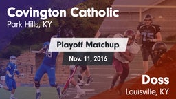 Matchup: Covington Catholic vs. Doss  2016