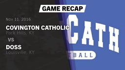 Recap: Covington Catholic  vs. Doss  2016