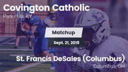 Matchup: Covington Catholic vs. St. Francis DeSales  (Columbus) 2018