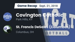Recap: Covington Catholic  vs. St. Francis DeSales  (Columbus) 2018