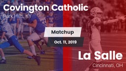 Matchup: Covington Catholic vs. La Salle  2019