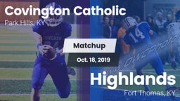 Matchup: Covington Catholic vs. Highlands  2019