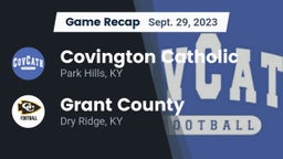 Recap: Covington Catholic  vs. Grant County  2023