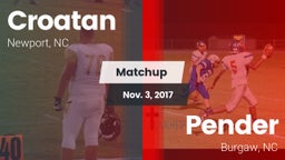 Matchup: Croatan  vs. Pender  2017