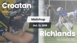 Matchup: Croatan  vs. Richlands  2018