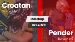 Matchup: Croatan  vs. Pender  2018
