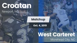 Matchup: Croatan  vs. West Carteret  2019
