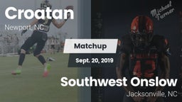 Matchup: Croatan  vs. Southwest Onslow  2019