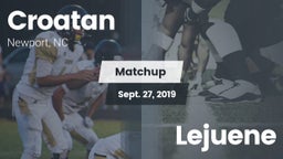 Matchup: Croatan  vs. Lejuene 2019