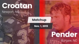 Matchup: Croatan  vs. Pender  2019