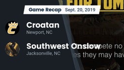 Recap: Croatan  vs. Southwest Onslow  2019