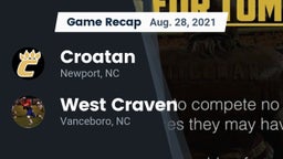 Recap: Croatan  vs. West Craven  2021
