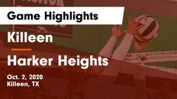 Killeen  vs Harker Heights  Game Highlights - Oct. 2, 2020
