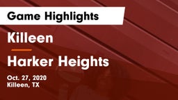 Killeen  vs Harker Heights  Game Highlights - Oct. 27, 2020