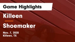 Killeen  vs Shoemaker  Game Highlights - Nov. 7, 2020