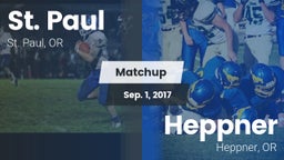 Matchup: St. Paul  vs. Heppner  2017