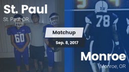 Matchup: St. Paul  vs. Monroe  2017