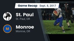 Recap: St. Paul  vs. Monroe  2017