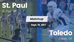 Matchup: St. Paul  vs. Toledo  2017