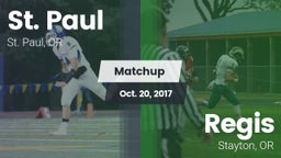 Matchup: St. Paul  vs. Regis  2017