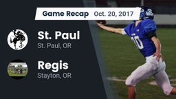 Recap: St. Paul  vs. Regis  2017