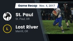 Recap: St. Paul  vs. Lost River  2017