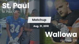 Matchup: St. Paul  vs. Wallowa  2018