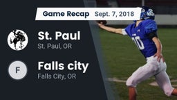 Recap: St. Paul  vs. Falls city   2018