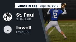 Recap: St. Paul  vs. Lowell  2019