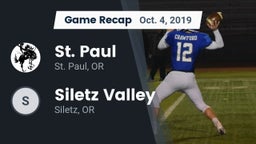 Recap: St. Paul  vs. Siletz Valley  2019