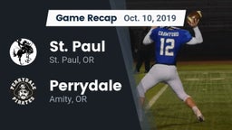 Recap: St. Paul  vs. Perrydale  2019