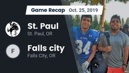 Recap: St. Paul  vs. Falls city   2019