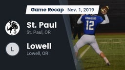 Recap: St. Paul  vs. Lowell  2019