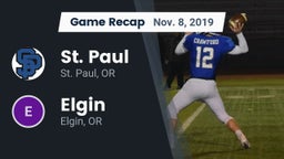 Recap: St. Paul  vs. Elgin  2019