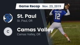 Recap: St. Paul  vs. Camas Valley  2019