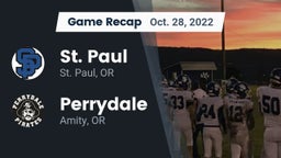 Recap: St. Paul  vs. Perrydale  2022