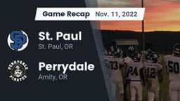 Recap: St. Paul  vs. Perrydale  2022