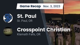 Recap: St. Paul  vs. Crosspoint Christian 2023