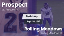 Matchup: Prospect  vs. Rolling Meadows  2017