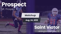 Matchup: Prospect  vs. Saint Viator  2018