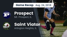 Recap: Prospect  vs. Saint Viator  2018