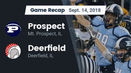 Recap: Prospect  vs. Deerfield  2018