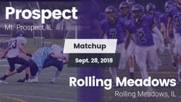 Matchup: Prospect  vs. Rolling Meadows  2018