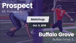 Matchup: Prospect  vs. Buffalo Grove  2018