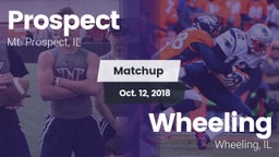 Matchup: Prospect  vs. Wheeling  2018