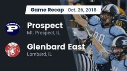 Recap: Prospect  vs. Glenbard East  2018