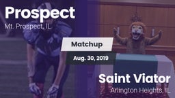 Matchup: Prospect  vs. Saint Viator  2019
