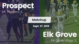 Matchup: Prospect  vs. Elk Grove  2019