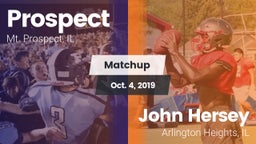 Matchup: Prospect  vs. John Hersey  2019