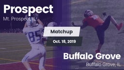 Matchup: Prospect  vs. Buffalo Grove  2019
